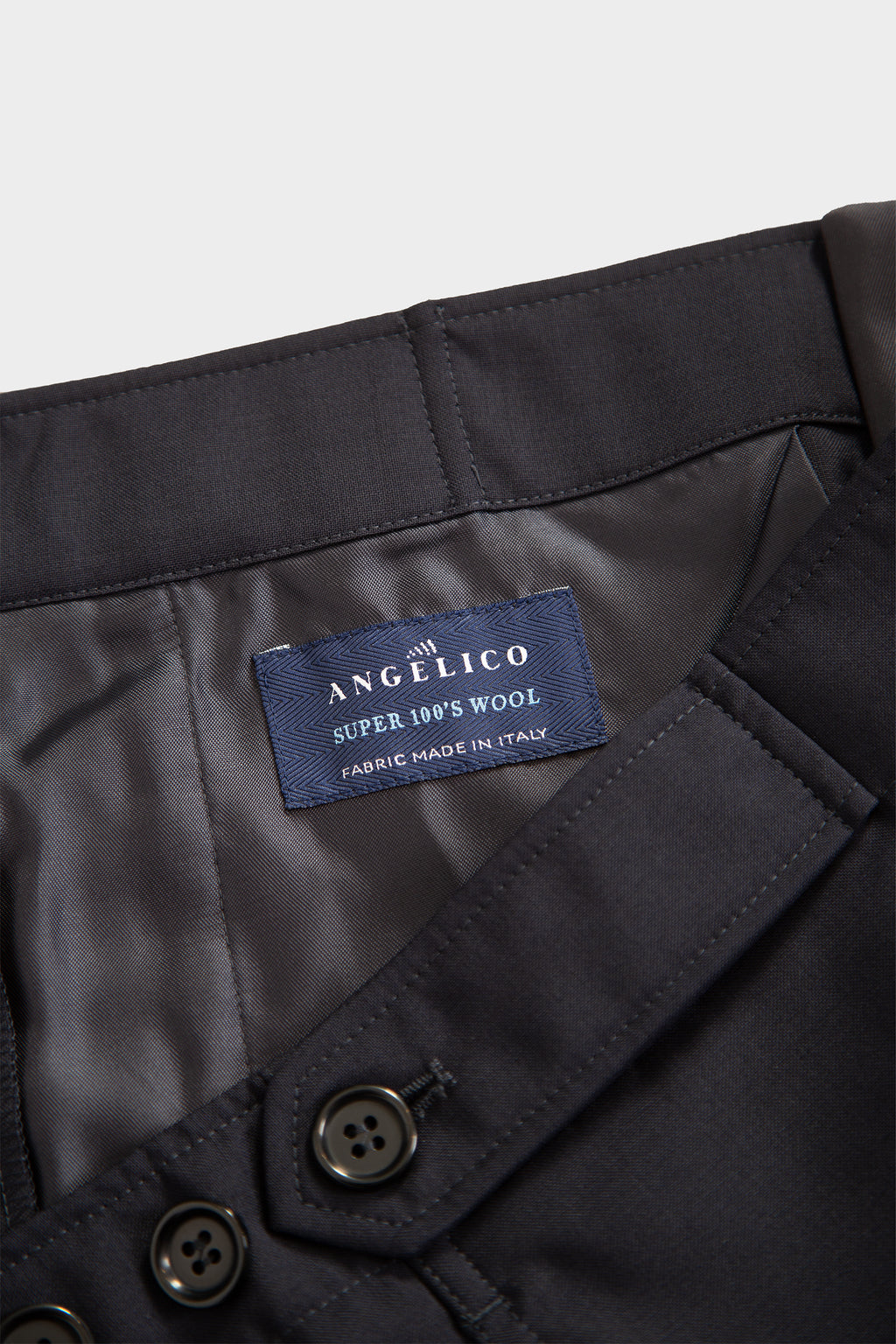 Bermuda baggy in frescolana blu navy