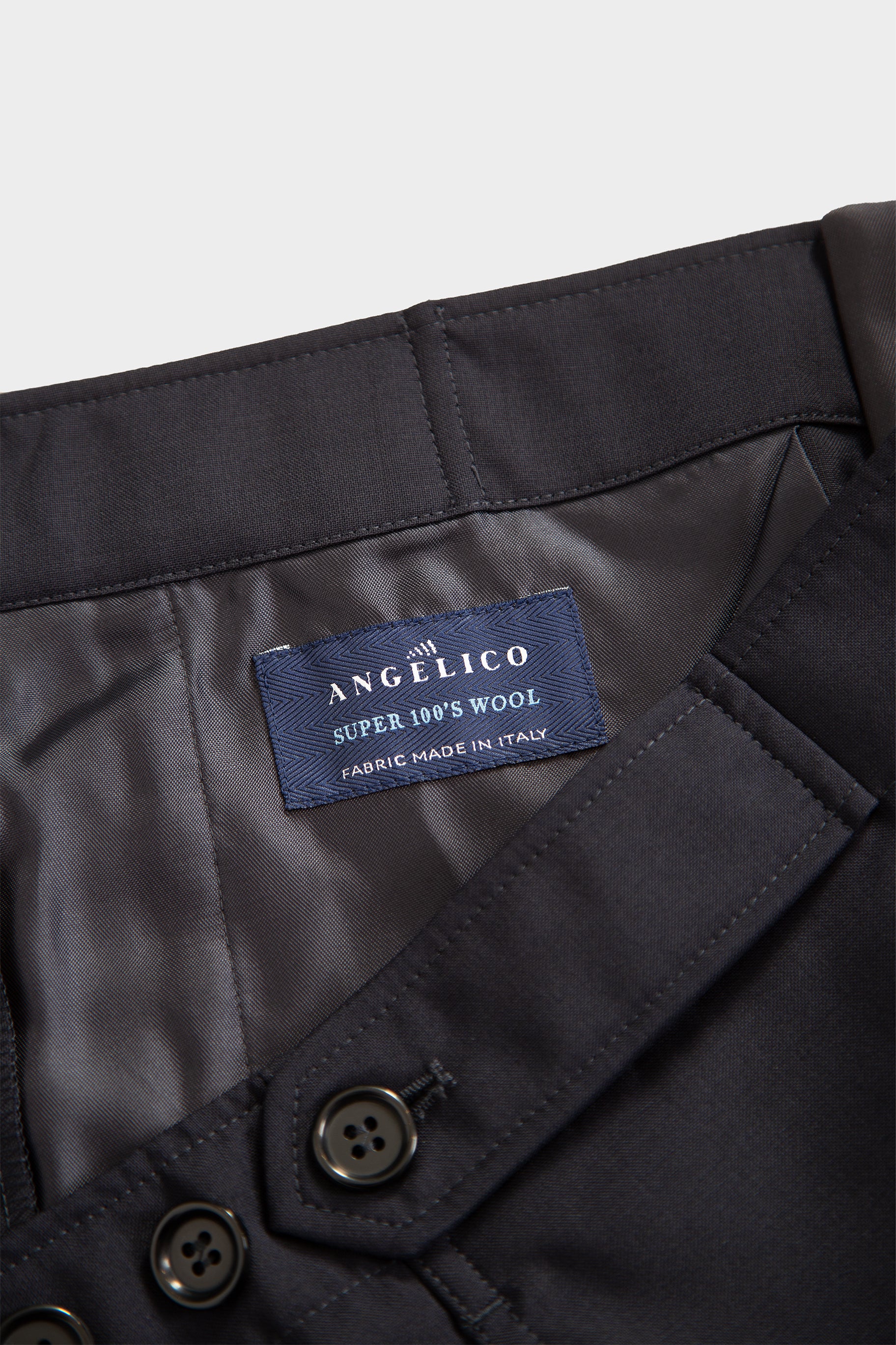 Bermuda baggy in frescolana blu navy