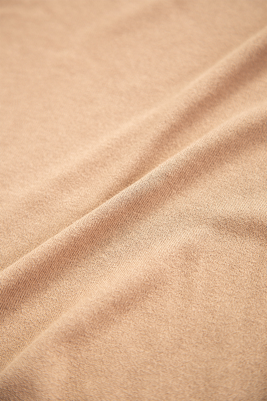 T-shirt in viscosa color cammello