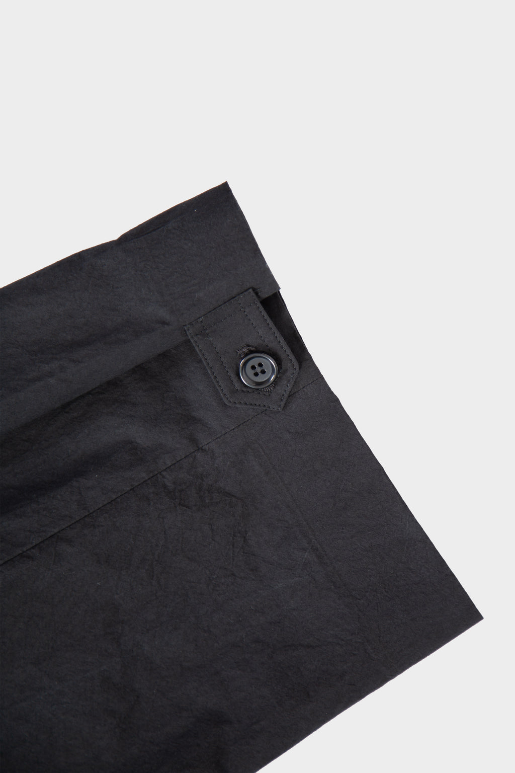 Pantalone in popeline di cotone nero