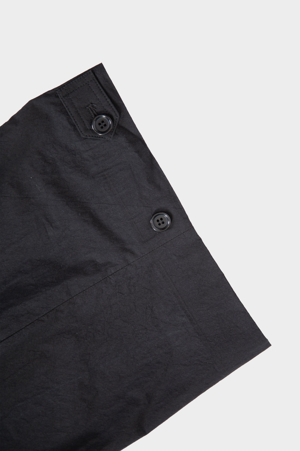 Pantalone in popeline di cotone nero