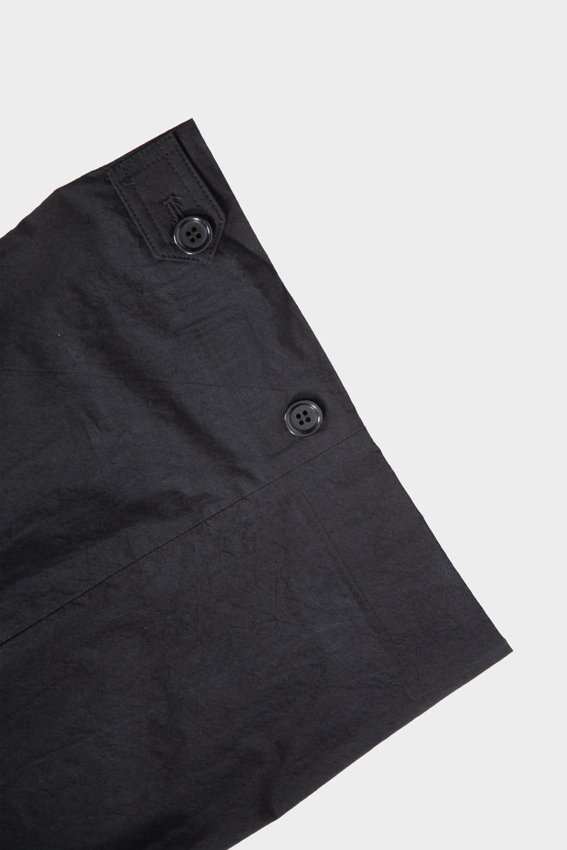 Pantalone in popeline di cotone nero