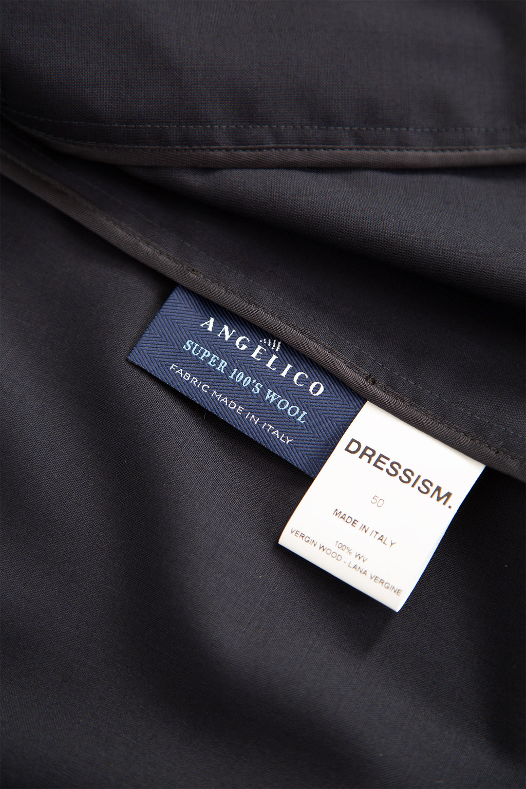 Giacca in frescolana blu navy
