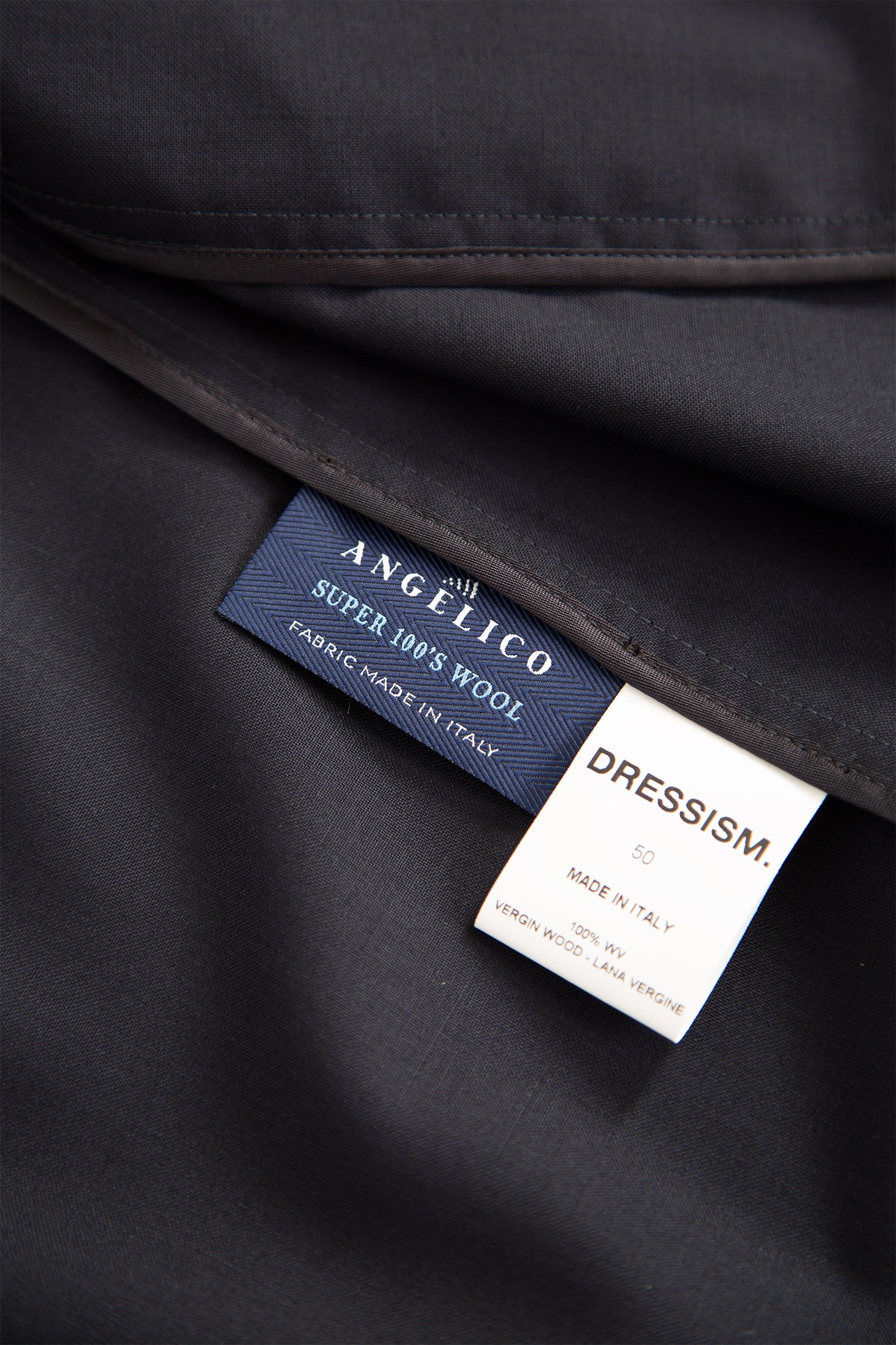 Giacca in frescolana blu navy