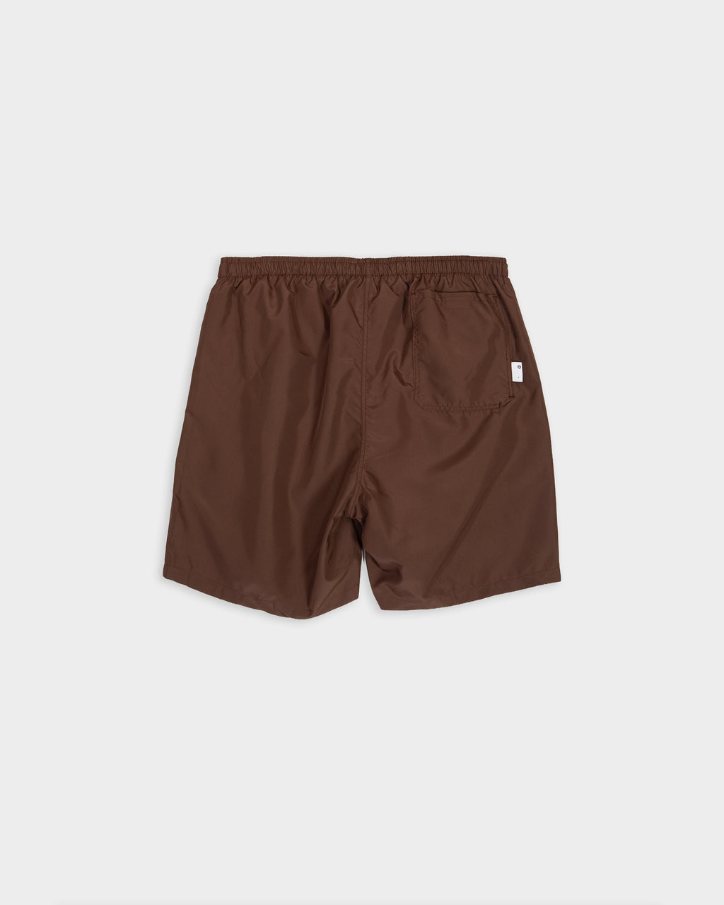 Boxer da mare in nylon marrone