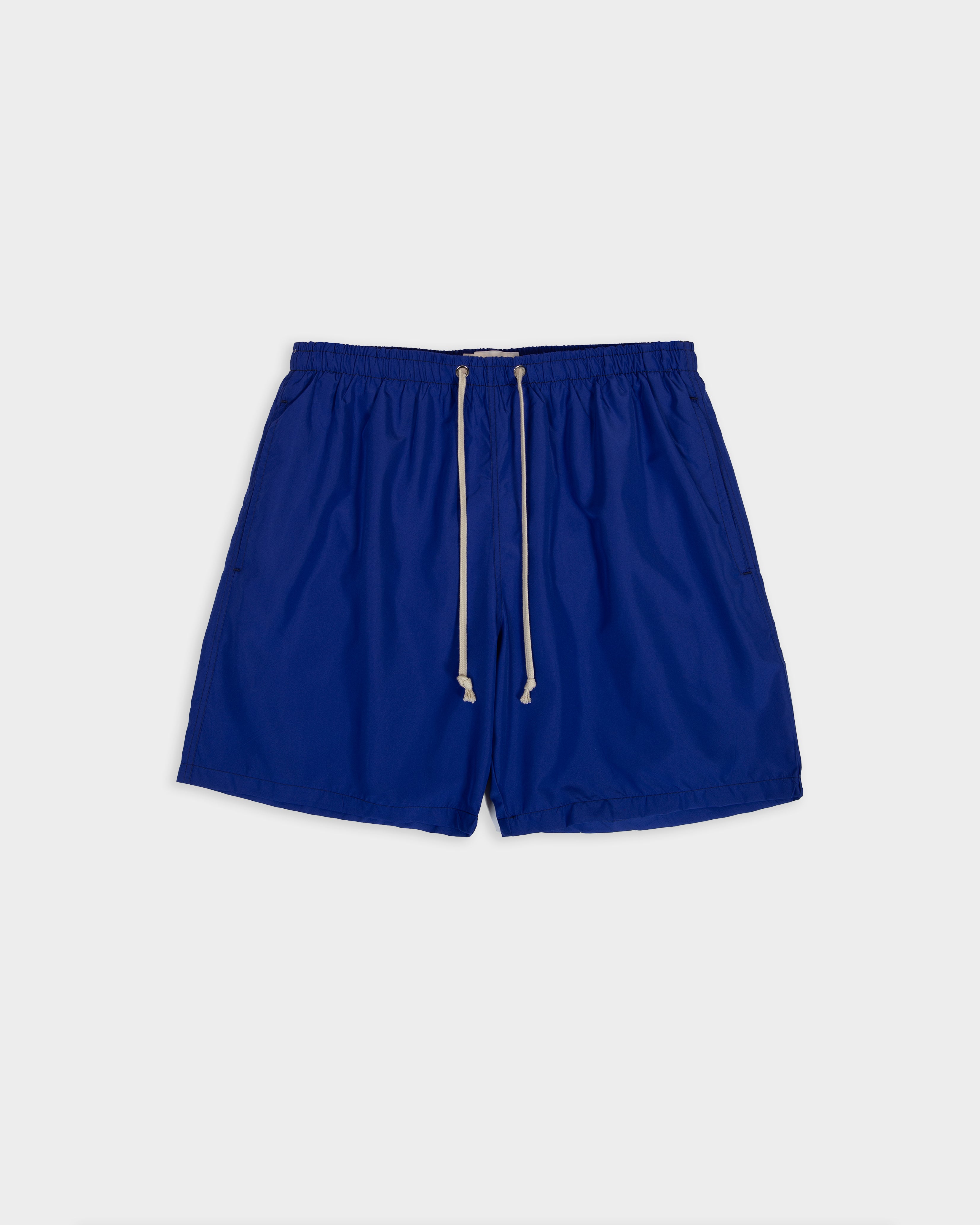 Boxer da mare in nylon blu royal