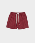 Boxer da mare in nylon bordeaux