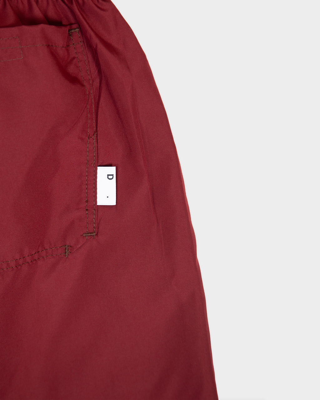 Boxer da mare in nylon bordeaux
