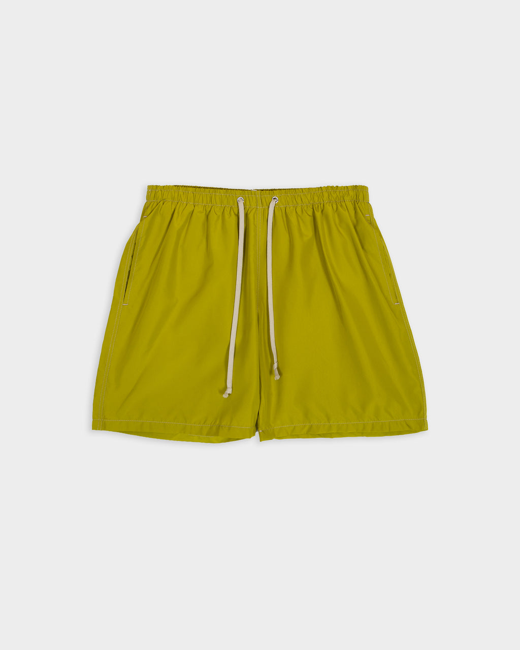 Boxer da mare in nylon verde lime