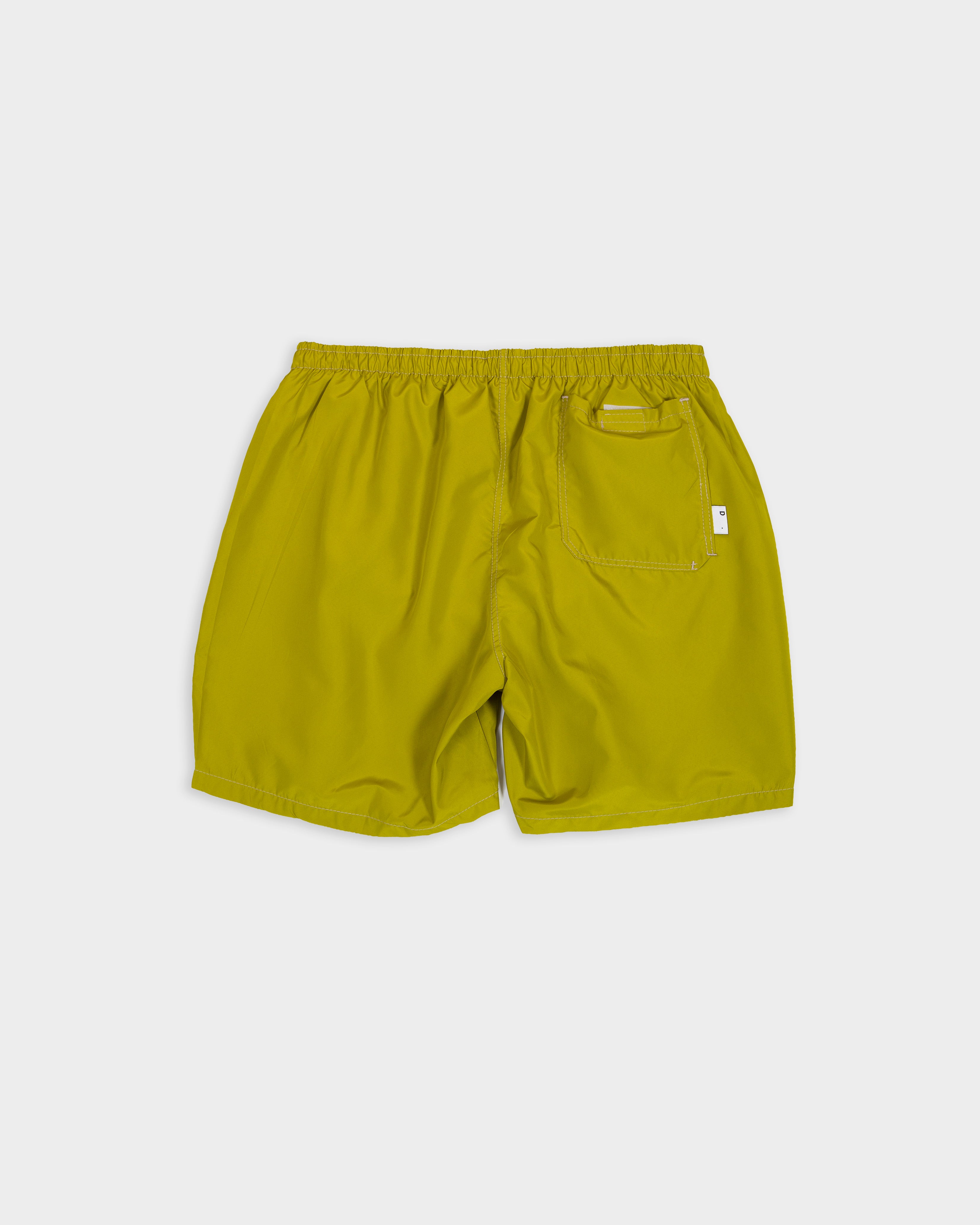 Boxer da mare in nylon verde lime