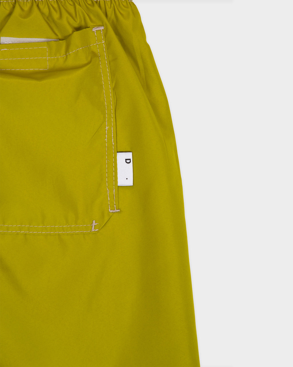 Boxer da mare in nylon verde lime