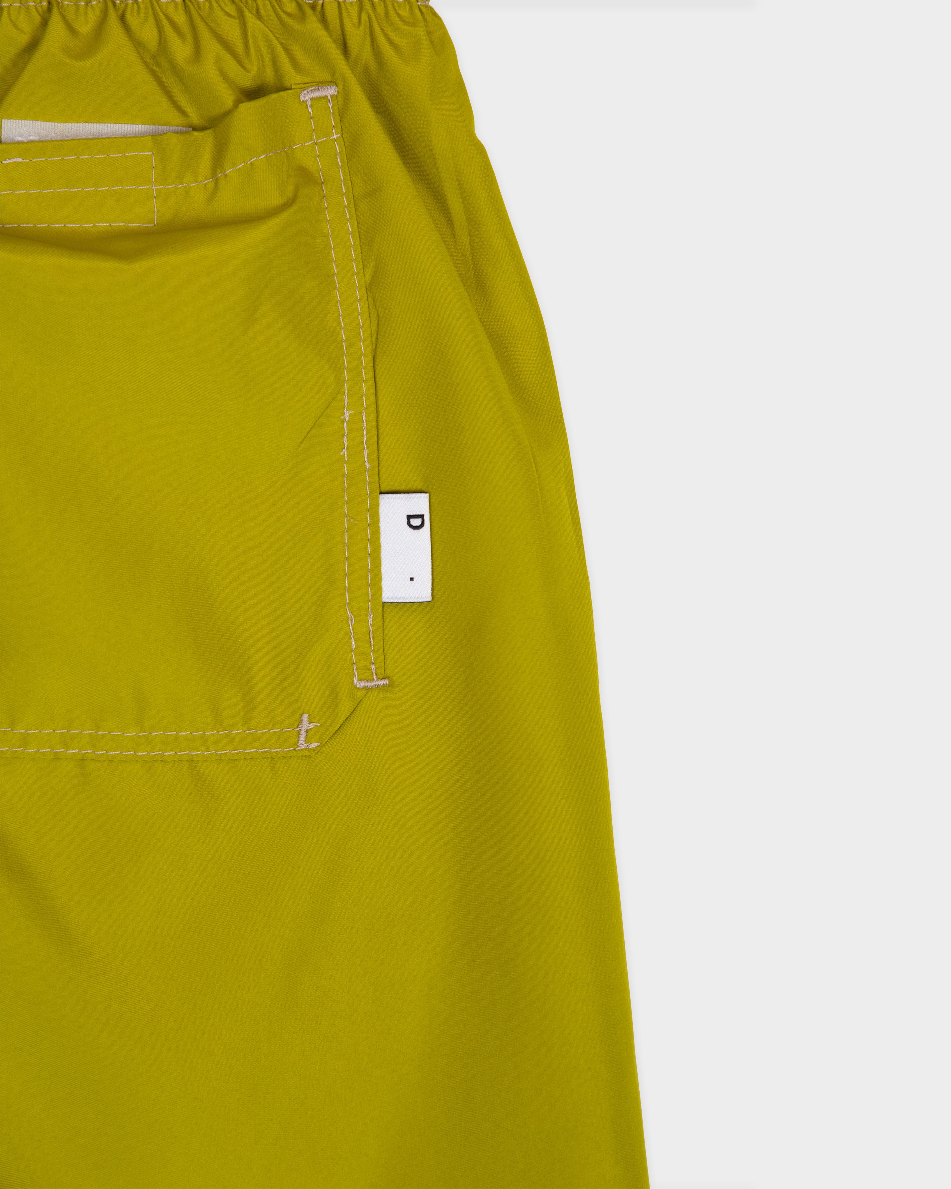 Boxer da mare in nylon verde lime