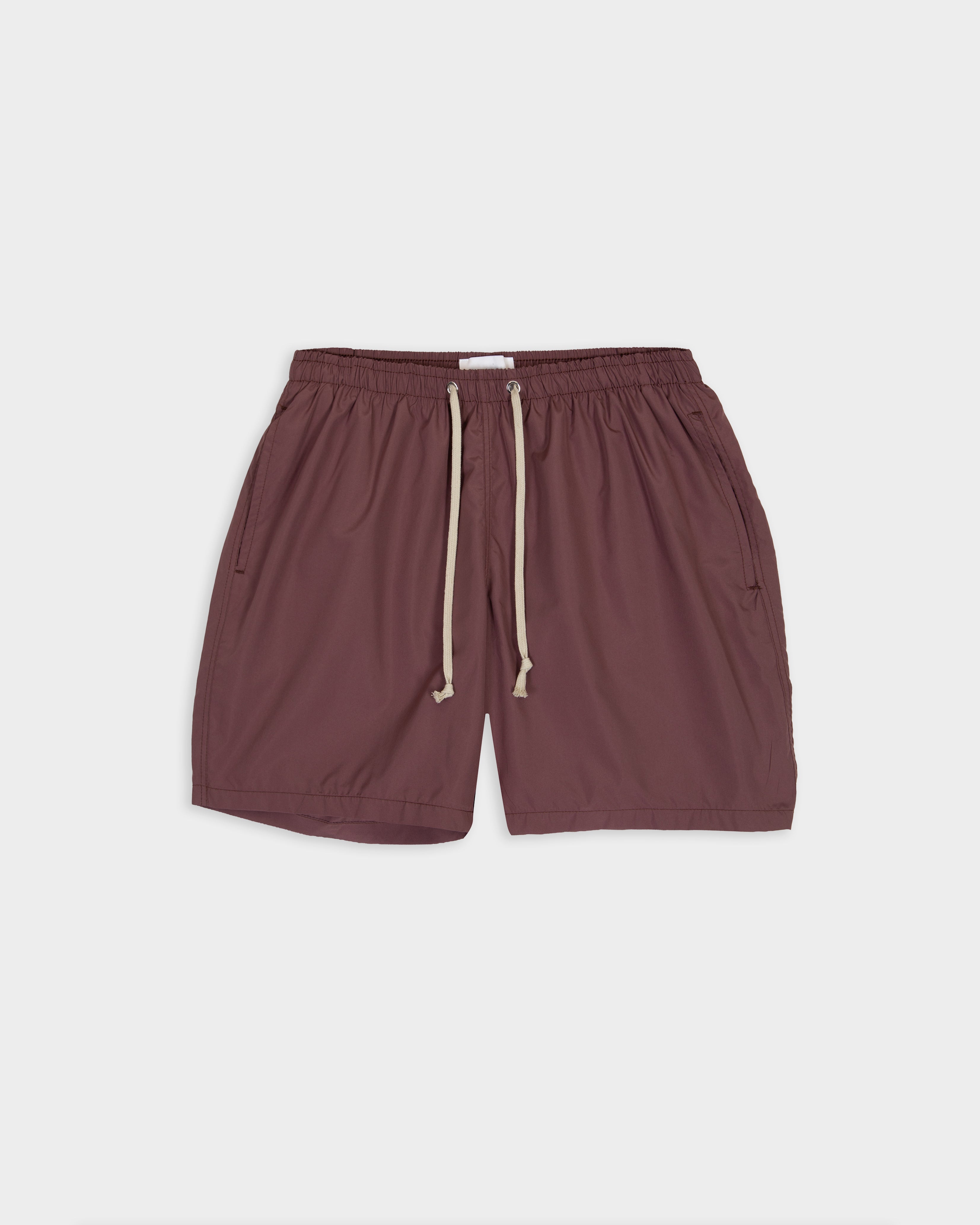 Boxer da mare in nylon color malva