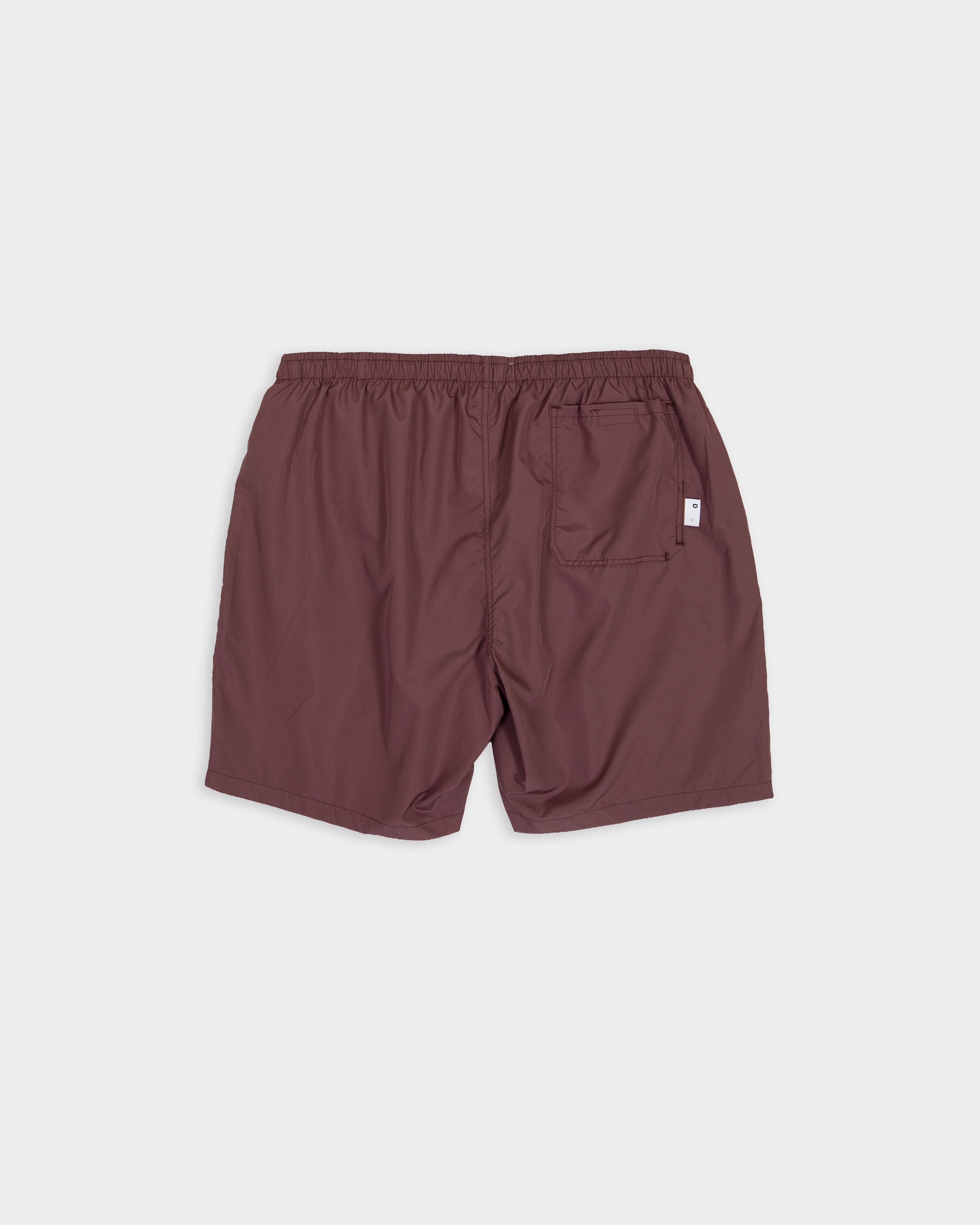 Boxer da mare in nylon color malva