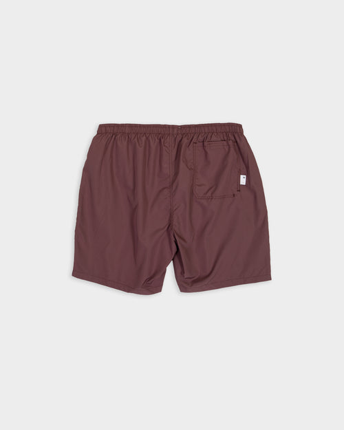 Boxer da mare in nylon color malva