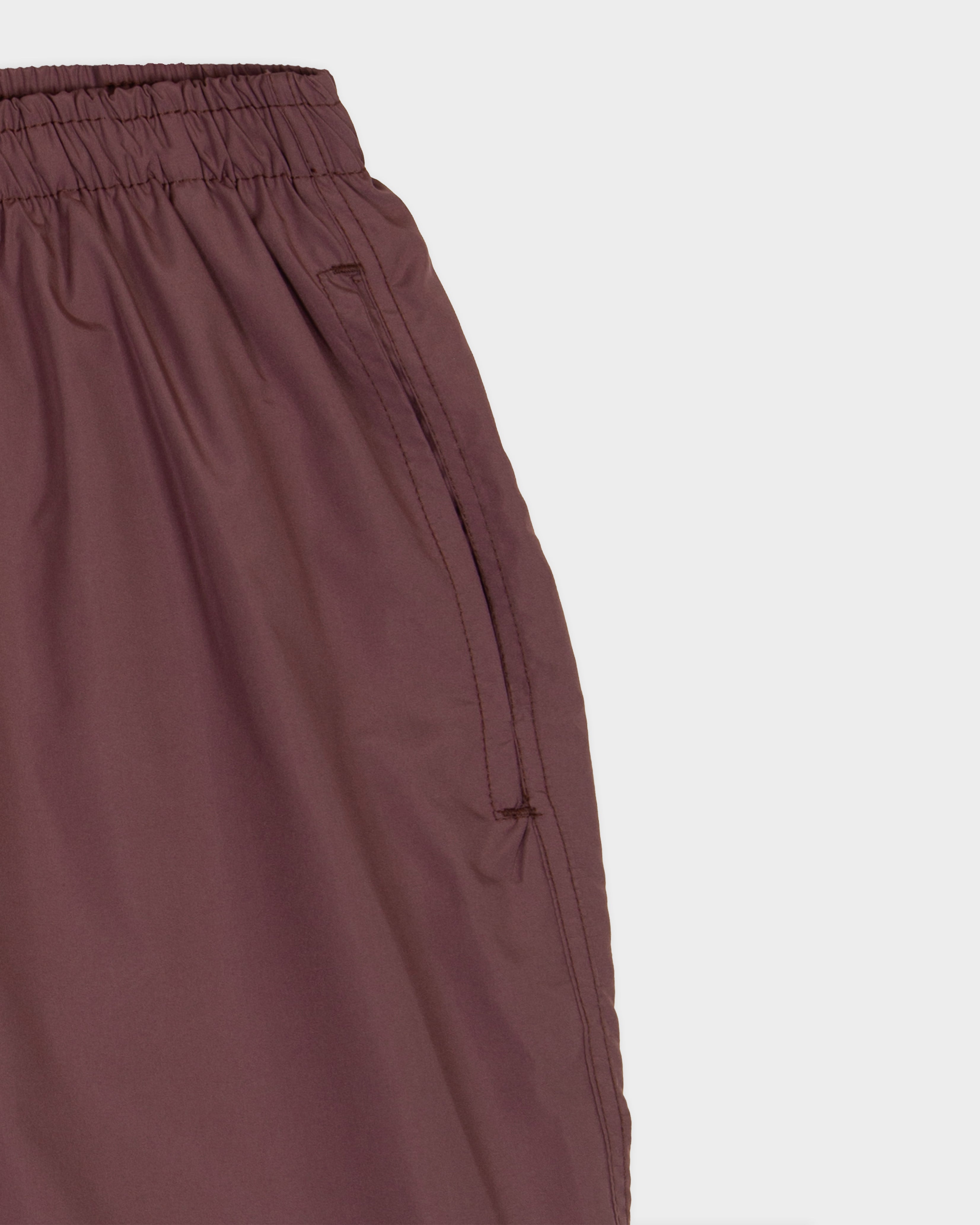 Boxer da mare in nylon color malva