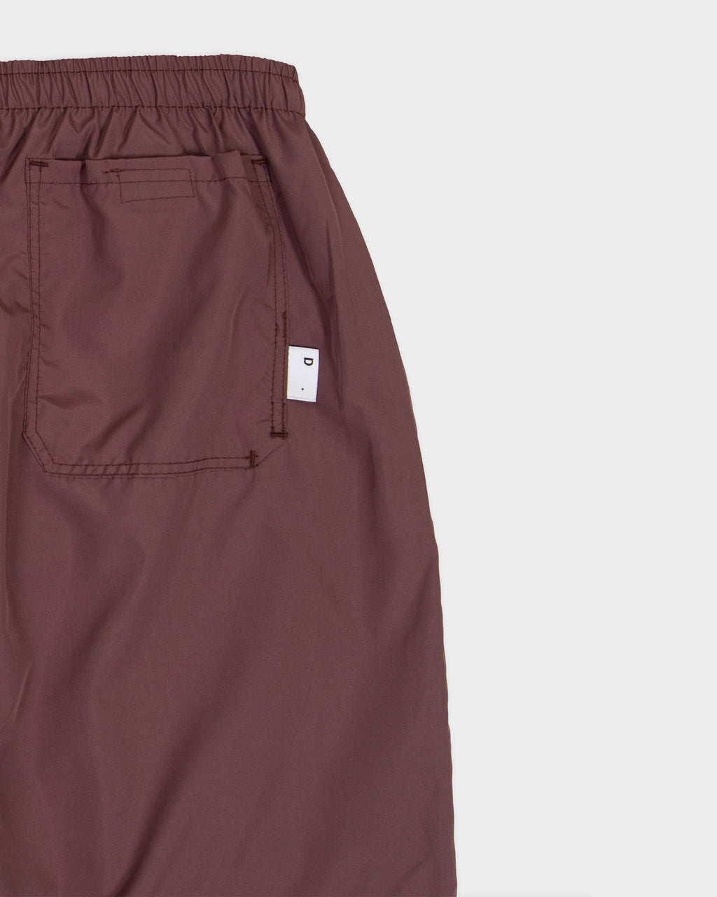 Boxer da mare in nylon color malva