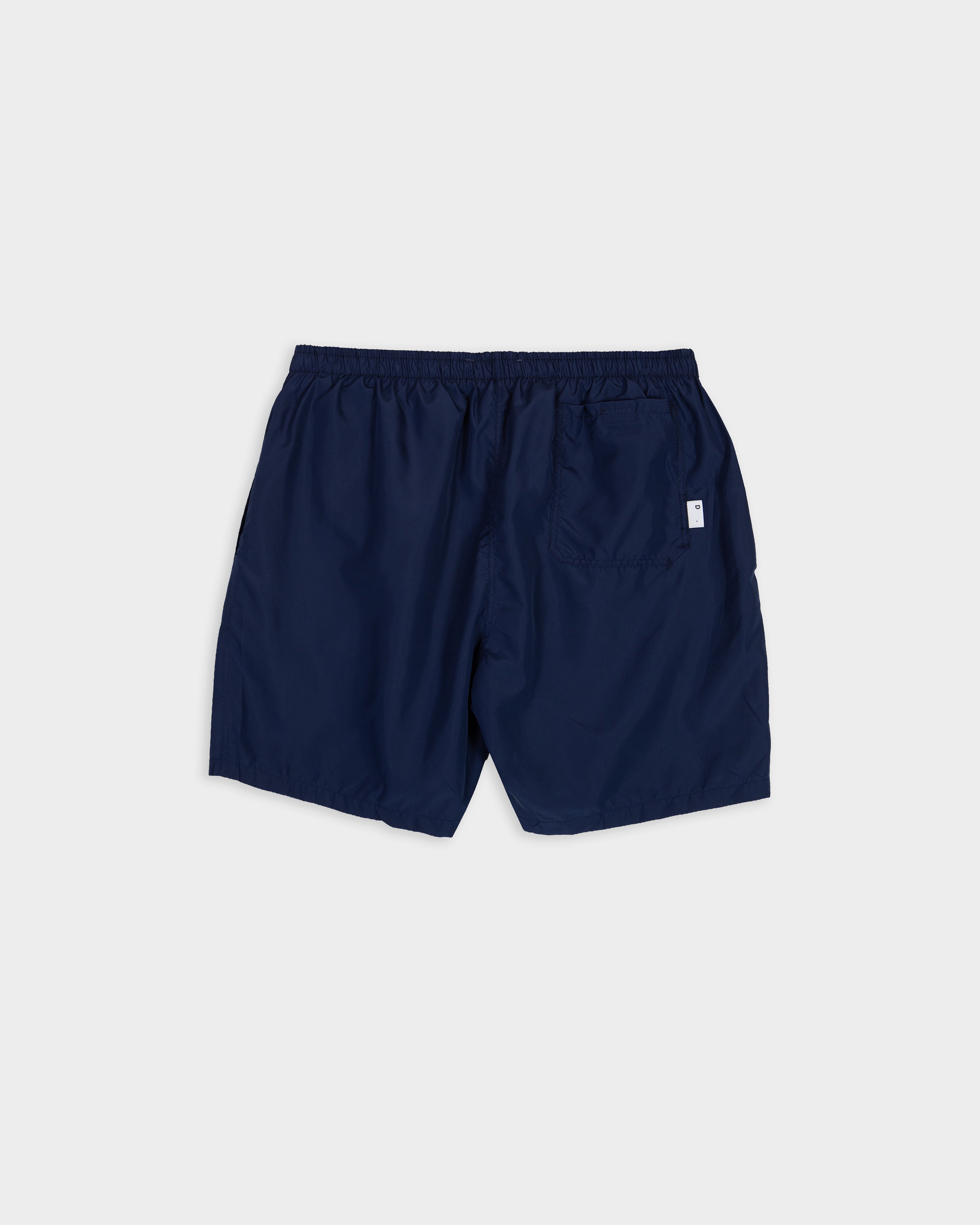 Boxer da mare in nylon blu navy