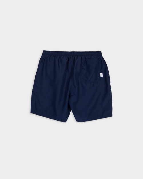 Boxer da mare in nylon blu navy