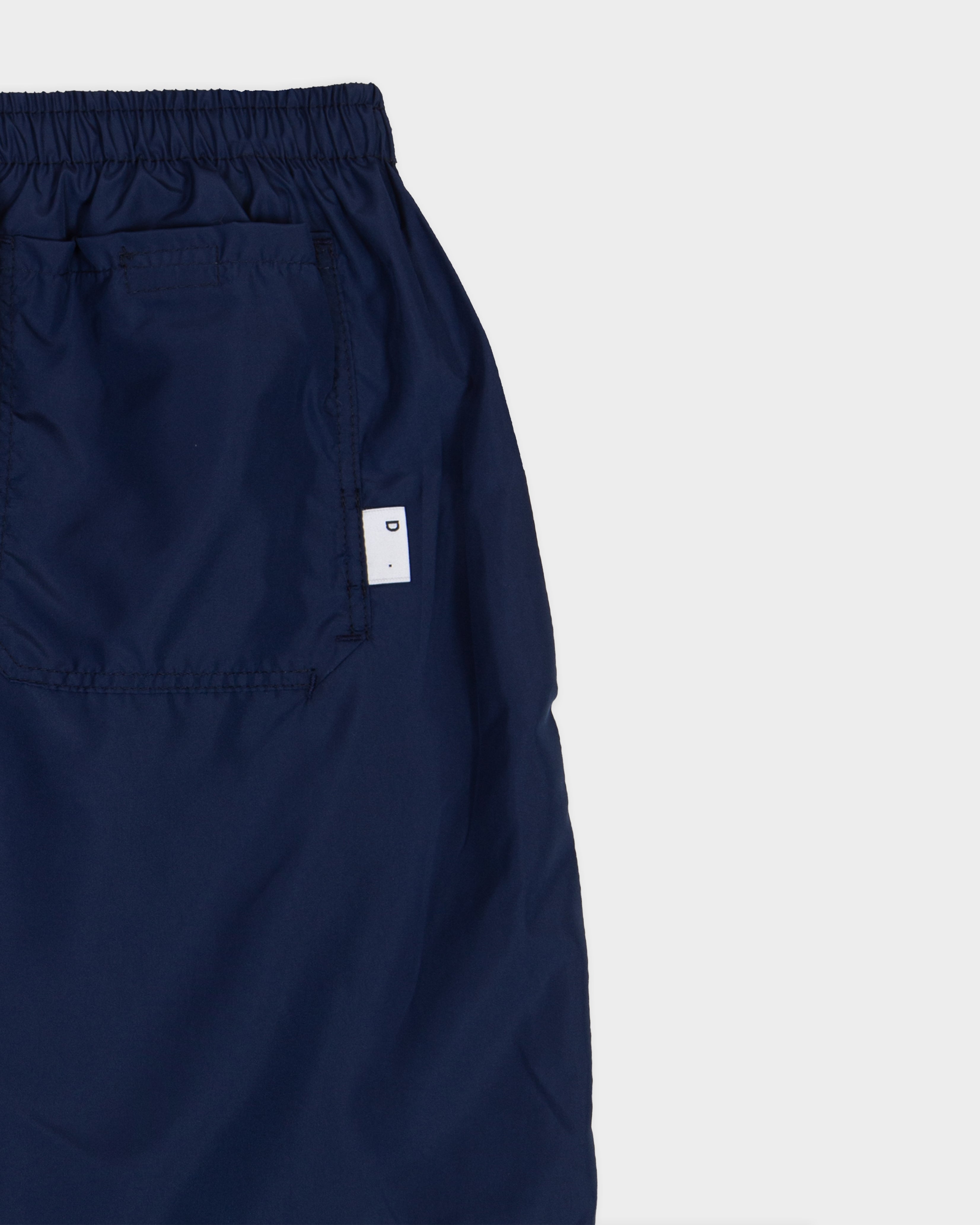 Boxer da mare in nylon blu navy
