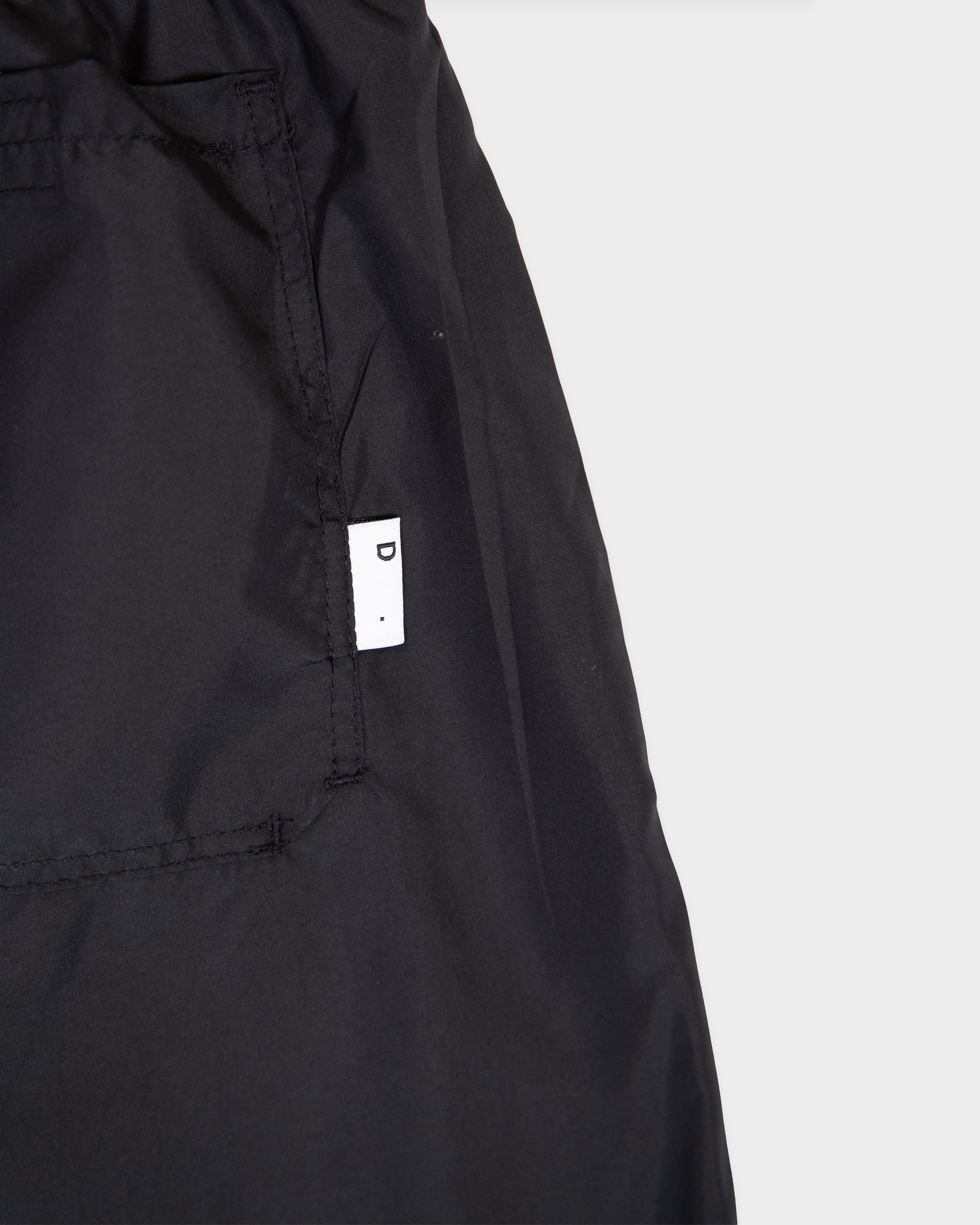Boxer da mare in nylon nero