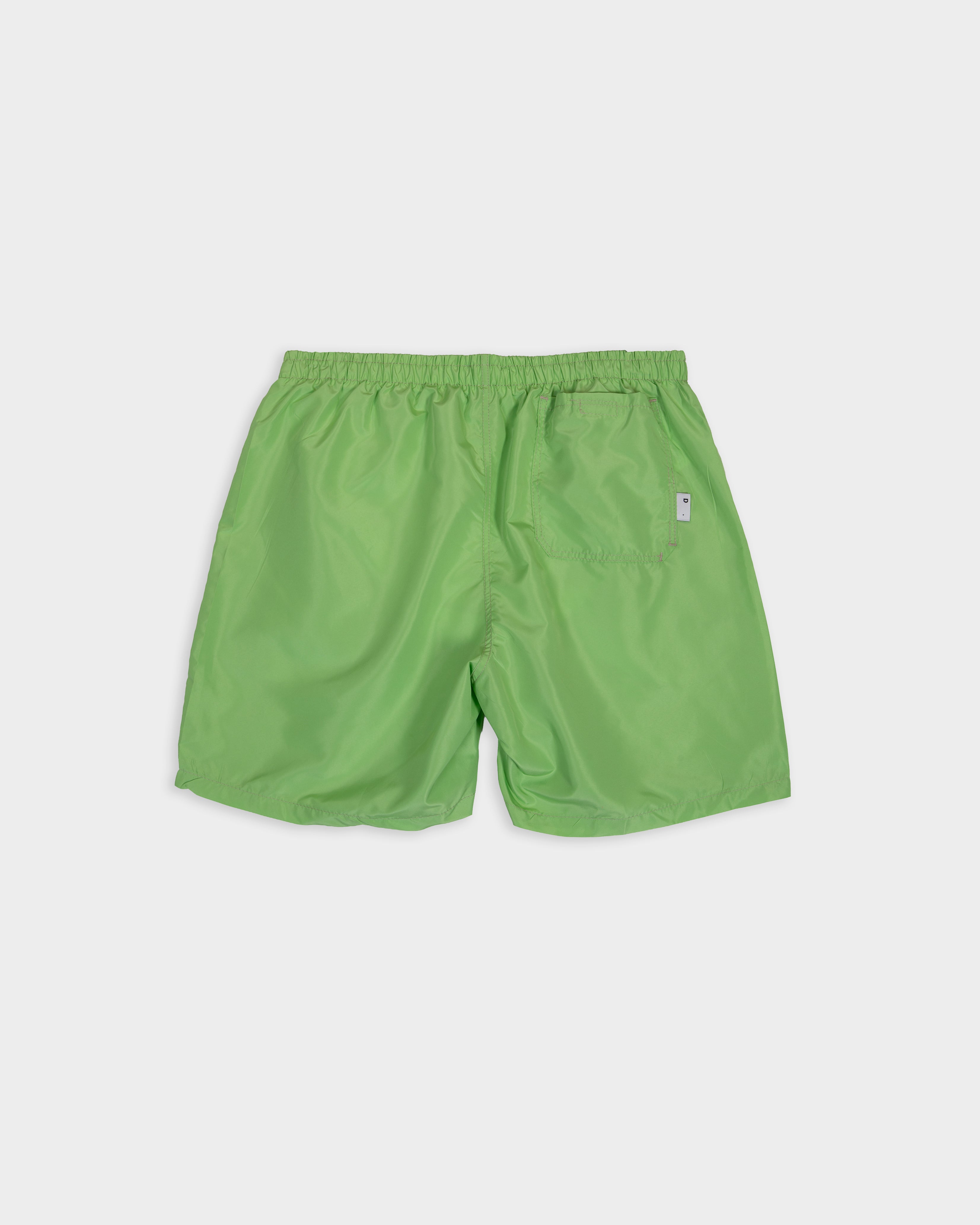 Boxer da mare in nylon verde menta