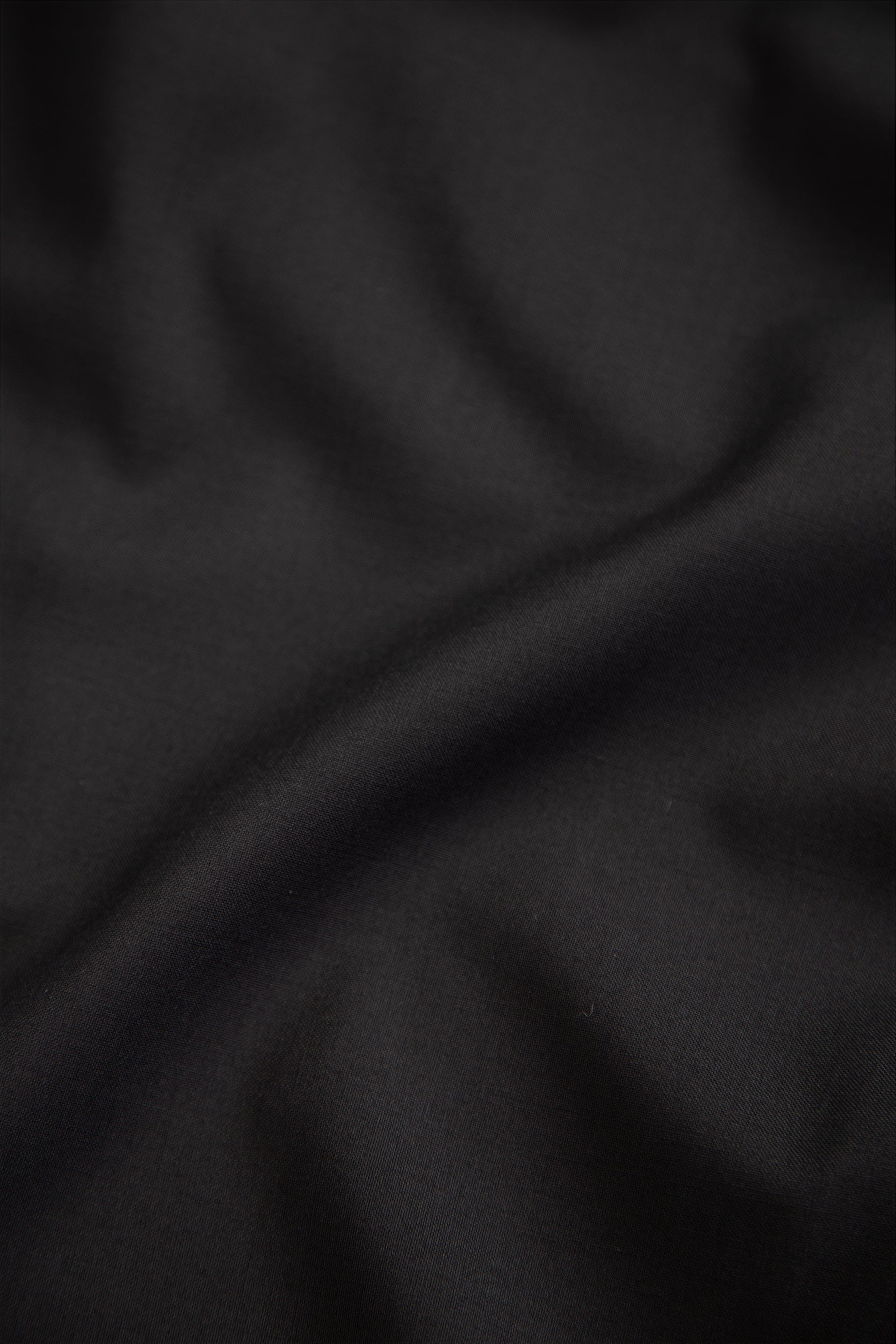Pantalone nero loose fit in frescolana