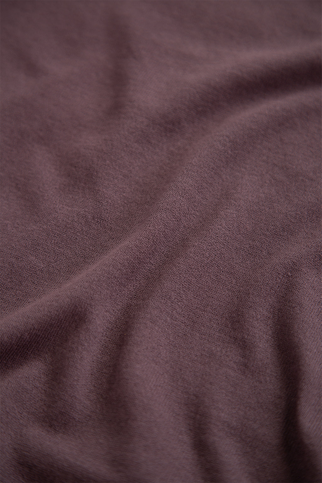 T-shirt in maglia marrone