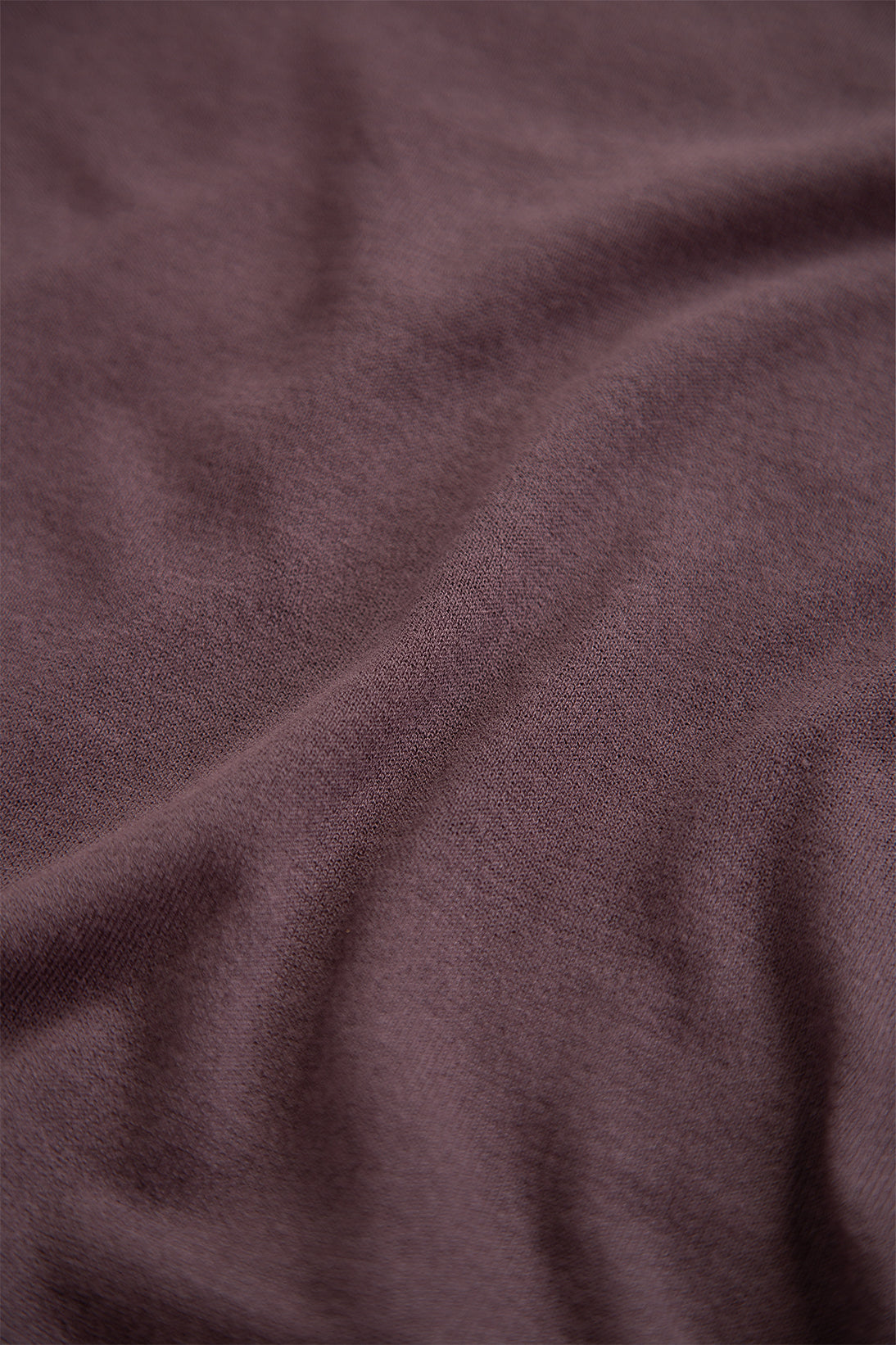 T-shirt in maglia marrone