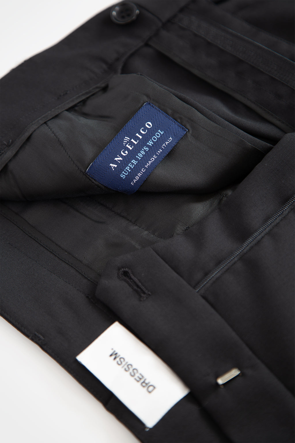 Pantalone nero in frescolana