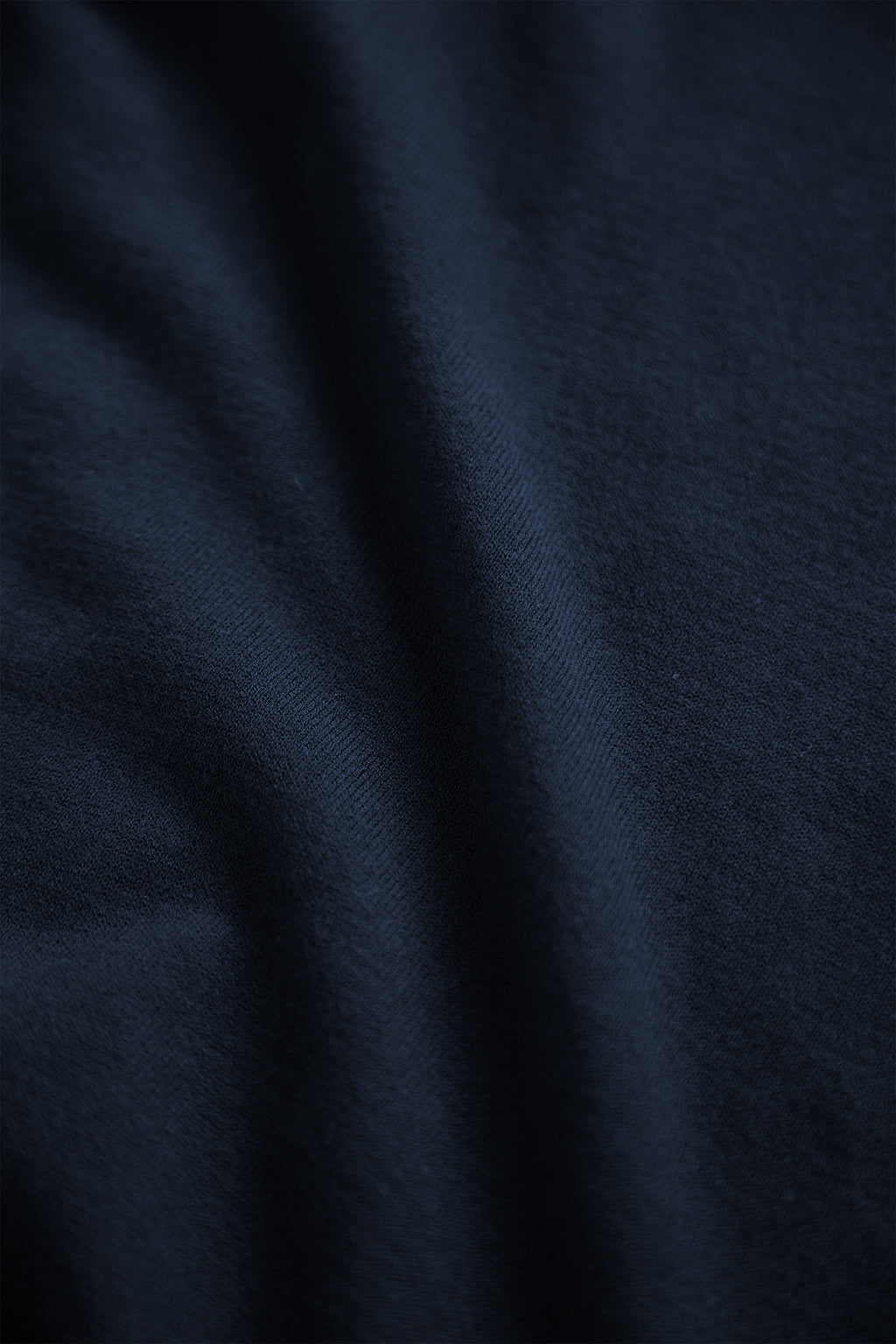 T-shirt blu navy in maglia