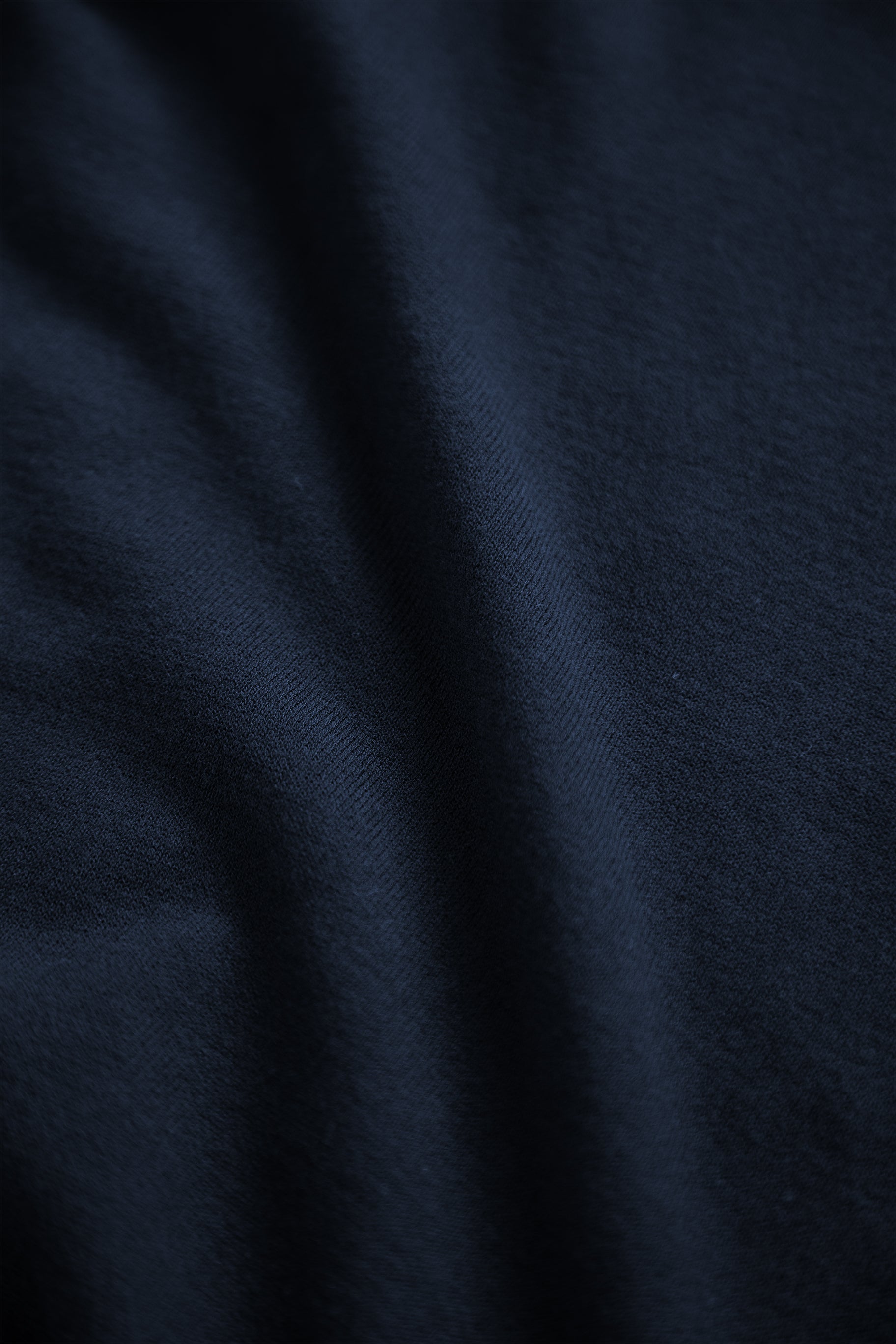 T-shirt blu navy in maglia